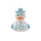 Assorted 4" Cow Print Rubber Duck with Hat, 1pc. by Fab Finds